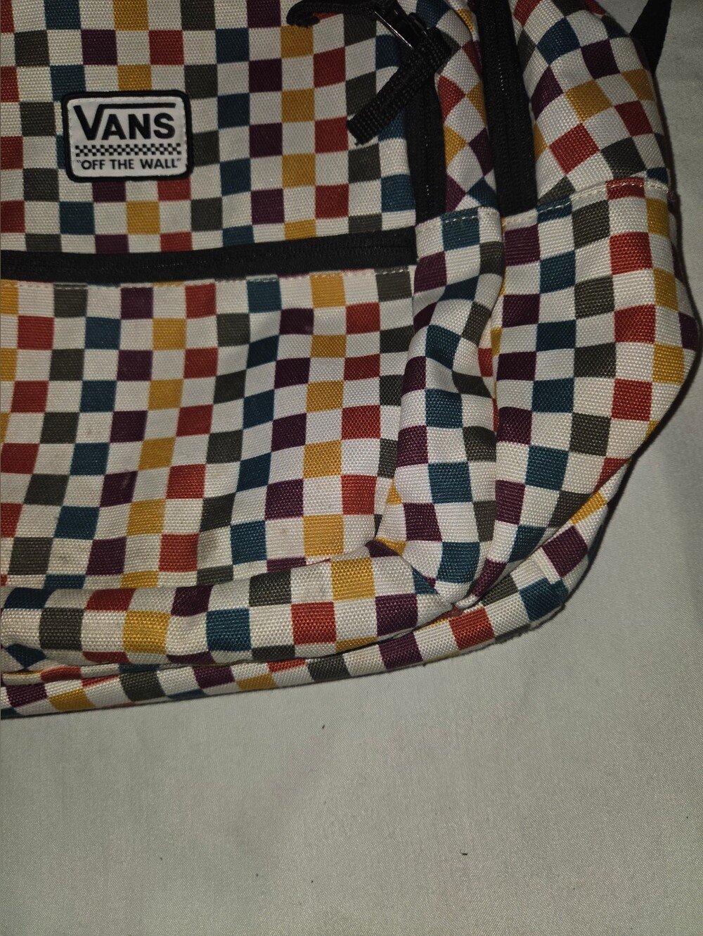 Vans Checkerboard Multi-Color Backpack - Picture 3 of 10